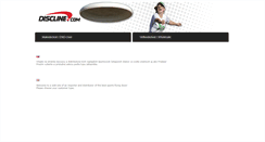 Desktop Screenshot of discline.com
